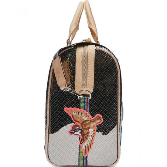 Consuela Sunrise Woven Crossbody Strap